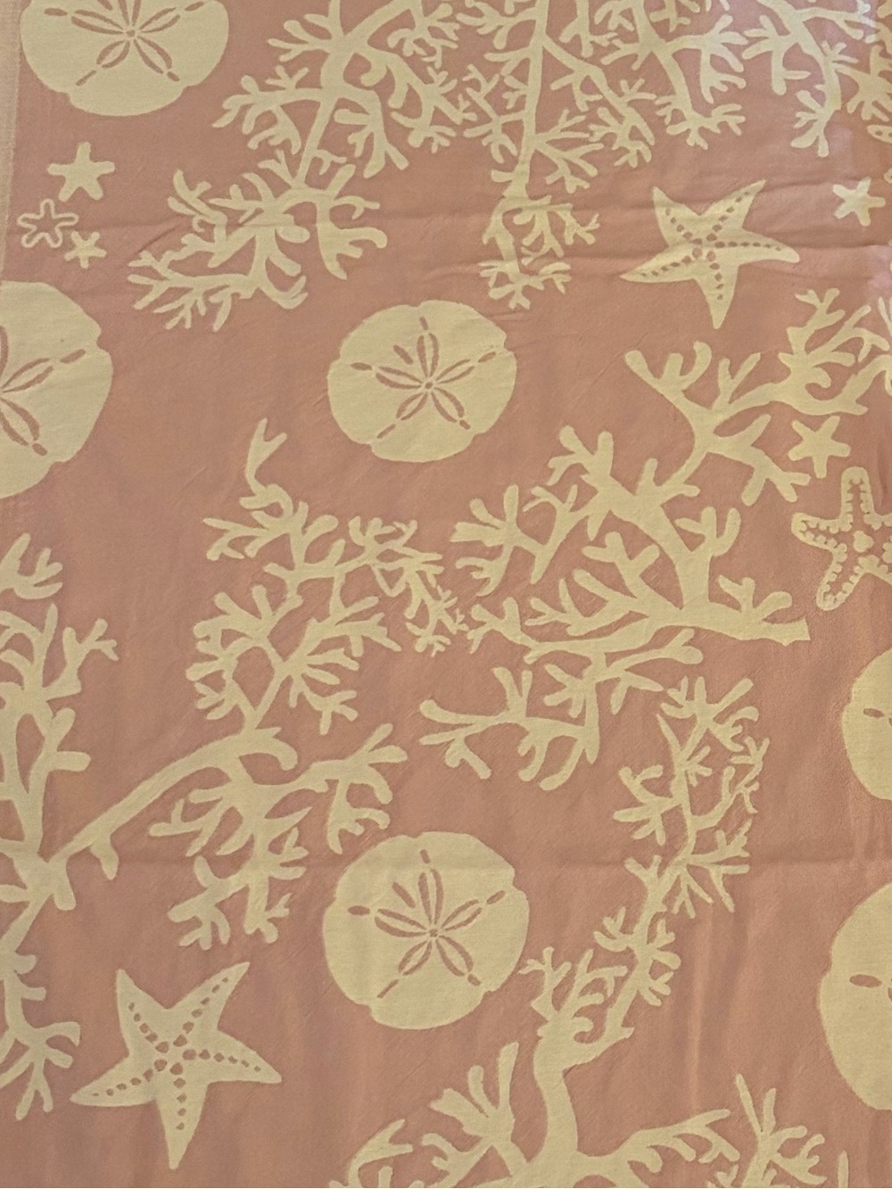 NWT RARE Sandcloud Sand Dollar Coral Starfish Towel Large/XL